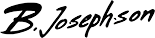 B. Josephson Art Logo