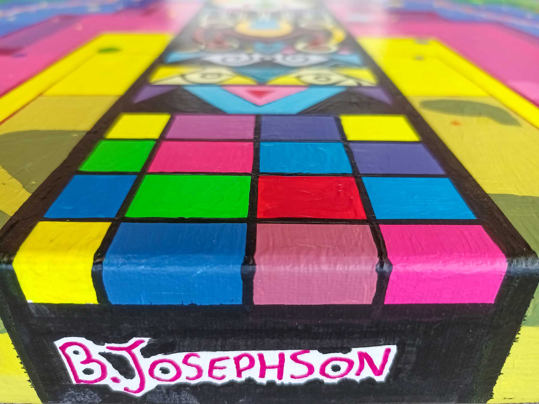 El Muchachos – The Friend Connector | 60 × 80 cm (24 x 32in) | Acrylic on Canvas - Image 3