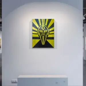 Ignis Veritas (Revealer of Hidden Freedom) – Acrylic on Canvas, 60×45 cm (24in X 18in)