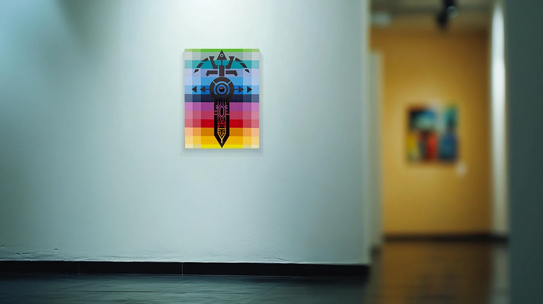 Oculus Liberatus No X installation view gallery B-Josephson_2025